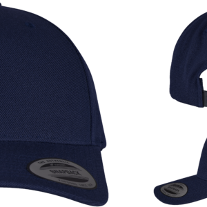 Alternative view of Curved Visor Snapback Cap Unisex Kappe