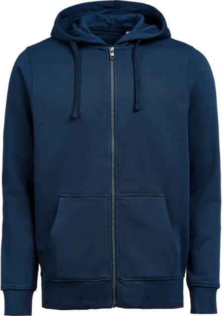 Zip-Hoodie bedrucken: Unisex-Modell in Navy